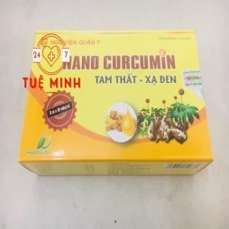 Nano curcumin tam thất xạ đen