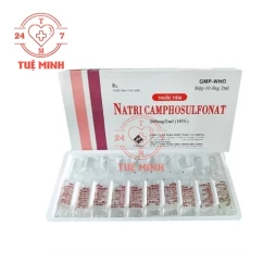 Natri camphosulfonat 200mg/2ml