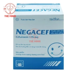 Negacef 125 Pymepharco - Thuốc điều trị nhiễm khuẩn