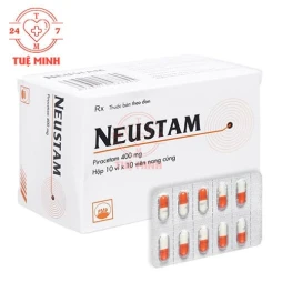 Neu-Stam 400mg Pymepharco - Thuốc điều trị rung giật cơ nguồn gốc vỏ não