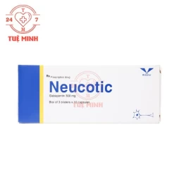 Neucotic 300mg Bidiphar - Hỗ trợ điều trị động kinh cục bộ