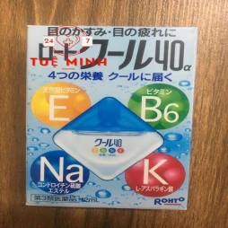 Nhỏ mắt rohto nhật 12 ml (màu xanh)