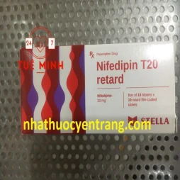 Nifedipin t20mg stada