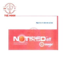 Notired Eff Orange Bidiphar - Bổ sung calci, tăng khả năng hấp thụ calci