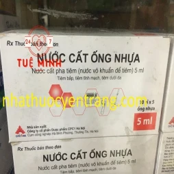 Nước cất ống nhựa tw1 - 5ml