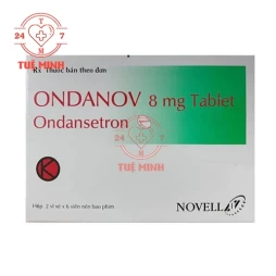 Ondanov 8mg Tablet - Thuốc phòng nôn và buồn nôn hiệu quả