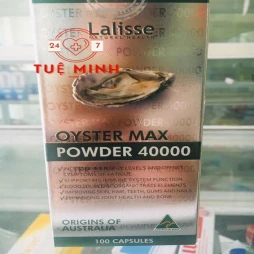 Oyster max powder 40000 lalisse 100 viên