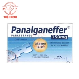 Panalgan effer 150 VPC - Thuốc cốm giảm đau, hạ sốt hiệu quả