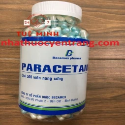 Paracetamol becamex 500 viên