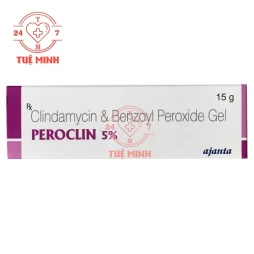 Peroclin 5% 15g - Benzoyl Peroxide 5% Ajanta