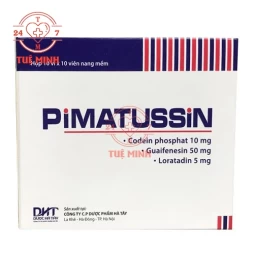 Pimatussin - Thuốc điều trị ho, cảm cúm, viêm mũi dị ứng hiệu quả