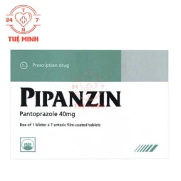 Pipanzin 40mg Pymepharco (viên nén) - Thuốc điều trị trào ngược dạ dày thực quản