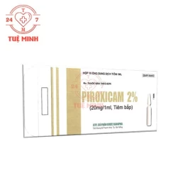Piroxicam 2% 20mg/1ml Danapha - Thuốc điều trị viêm xương khớp