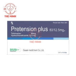 Pretension Plus 80/12.5mg - Dasan Pharma