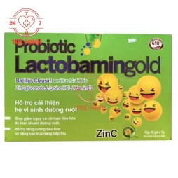 Probiotic Lactobamingold Tradiphar - Bổ sung vitamin và khoáng chất cho cơ thể