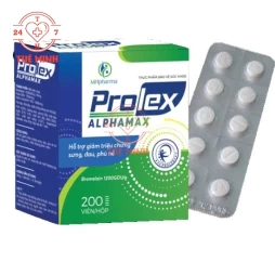 Prolex Alphamax - VIên uống giảm sưng tấy, phù nề của DP Phương Đông