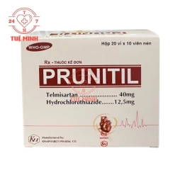 PRUNITIL - Telmisartan + Hydrochlorothiazide Khapharco