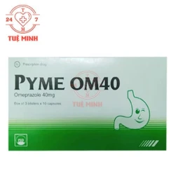 Pyme OM40 Pymepharco (viên) - Viên uống điều trị trào ngược dạ dày thực quản
