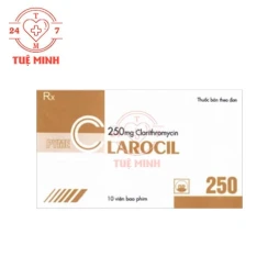 PymeClarocil 250 Pymepharco - Thuốc điều trị nhiễm khuẩn