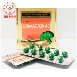 PymeGinmacton 40 Pymepharco - Thuốc điều trị thiếu máu não hiệu quả