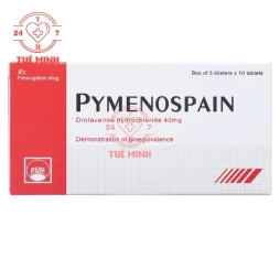 Pymenospain 40mg Pymepharco (viên) - Thuốc điều trị co thắt dạ dày -ruột