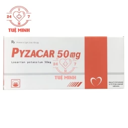 Pyzacar 50 Pymepharco - Thuốc điều trị tăng huyết áp