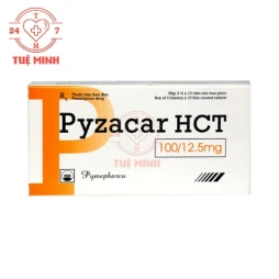 Pyzacar HCT 100/12.5 mg Pymepharco - Thuốc điều trị tăng huyết áp