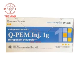 Q-Pem Iinjjection 1g - Meropenem Jeil Pharmaceutical