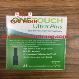 Que thử đường huyết one touch ultra plus