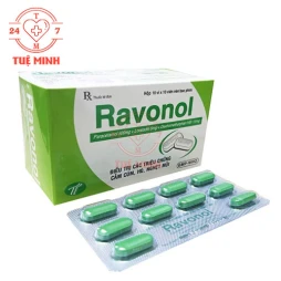 Ravonol Trường Thọ (viên nén) - Thuốc giảm đau, hạ sốt hiệu quả