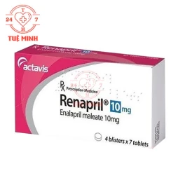 Renapril 10mg Balkanpharma - Thuốc điều trị suy tim và tăng huyết áp hiệu quả