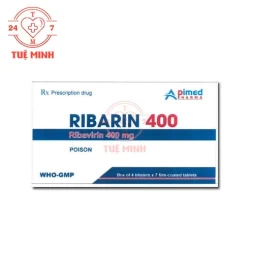 Ribarin 400 Apimed - Thuốc điều trị nhiễm virus viêm gan C