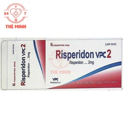 Risperidon VPC 2 - Thuốc điều trị tâm thần phân liệt hiệu quả