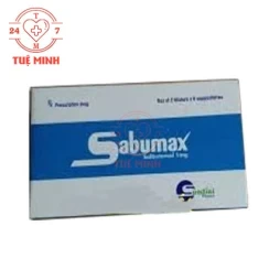 Sabumax 1mg Bidiphar - Thuốc điều trị hen phế quản