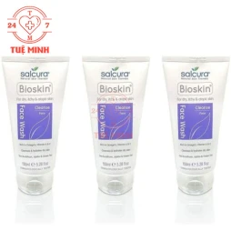 Salcura Bioskin Face Wash Cleanse 150ml - Sữa rửa mặt dịu nhẹ của Anh
