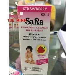 Sara paracetamol 120mg/5ml