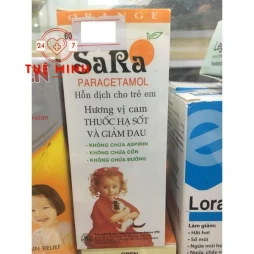 Sara paracetamol 250mg/5ml