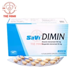 Savi Dimin - Thuốc điều trị những triệu chứng liên quan tới cơn trĩ cấp