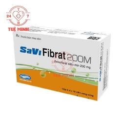 SaViFibrat 200M - Fenofibrat Savipharm