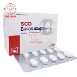 Scd ciprofloxacin 500mg