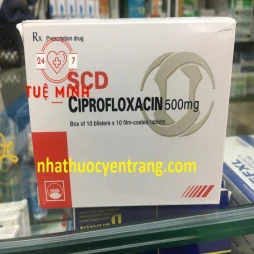 Scd ciprofloxacin 500mg