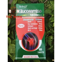 Schiff glucosamine 1800mg mỹ -100 viên