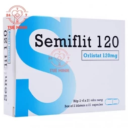 Semiflit 120 Pymepharco - Thuốc điều trị thừa cân, béo phì