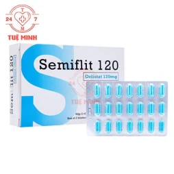 Semiflit 120 Pymepharco - Thuốc điều trị thừa cân, béo phì