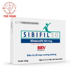 Sibifil 50 BV Pharma - Thuốc điều trị rối loạn cương dương