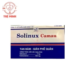 Solinux Mipharmco - Điều trị hỗ trợ triệu chứng viêm phế quản