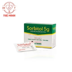 Sorbitol 5g Danapha - Thuốc điều trị triệu chứng táo bón và khó tiêu