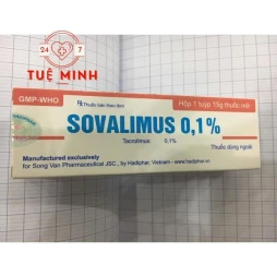 Sovalimus 0.1% 15g