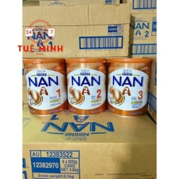 Sữa nan a2 úc số 1, số 2, số 3 800g