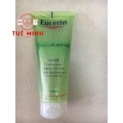 Sữa rửa mặt tẩy tế bào da chết eucerin dermo purifyer scrub